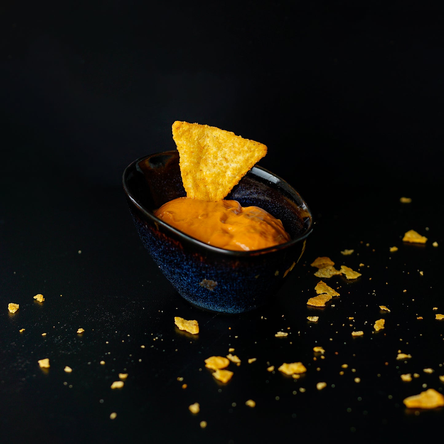 Nachos mit Dips (verschiedene Sorten)